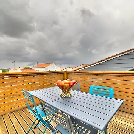 דירה Precieux - Parking Gratuit, Climatisation, Tv 4k, Fibre, Terrasse, Entierement Renove *